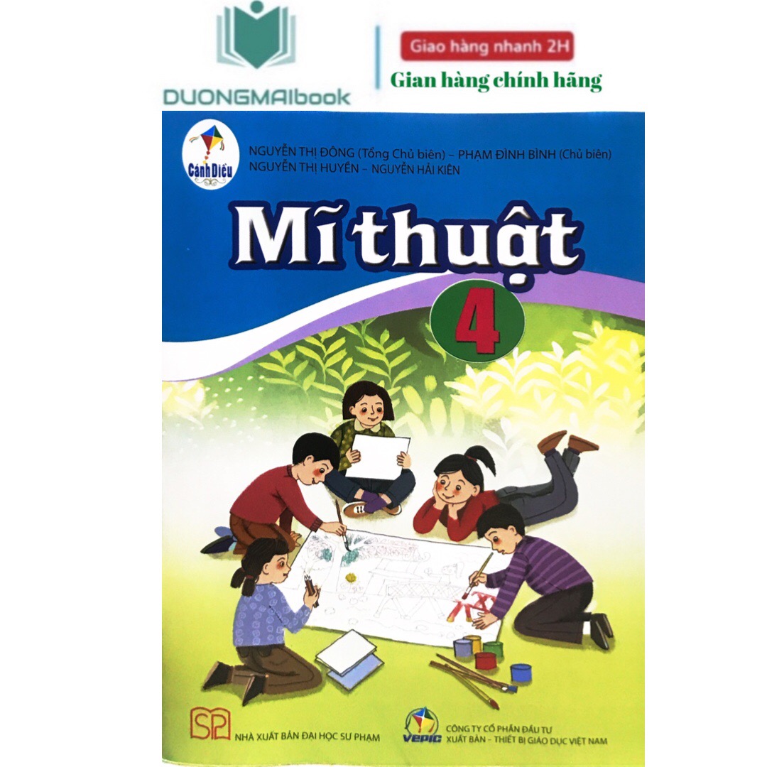 Sách - mĩ thuật 4 cánh diều mới năm 2023