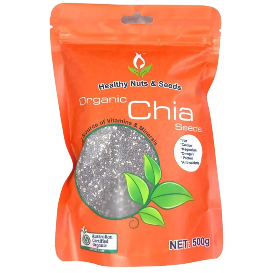 Hạt chia hữu cơ organic chia seed nature's superfood 250g chứa protein, canxi, omega 3 và chất xơ quatangme.com.vn