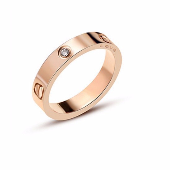 Nhẫn Love Thép Titan Ko Rỉ TT 0560