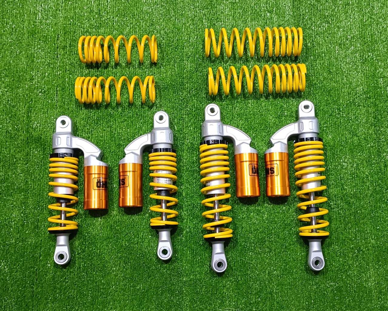 Phuộc Sirius Wave Ohlins tặng 2 lò xo