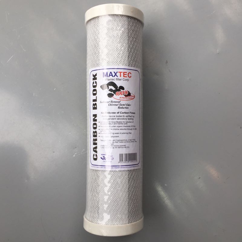Lõi lọc nước số 3 cho máy lọc nước RO (Lõi than hoạt tính dạng ép)