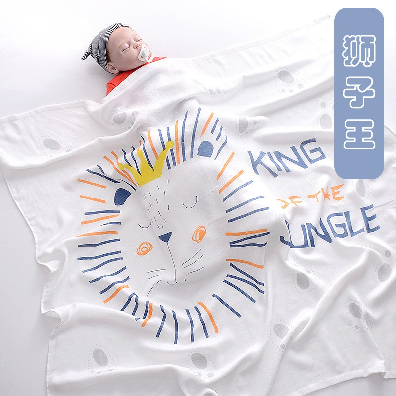 Chăn lụa aden siêu mềm mát chất cotton lụa cho bé