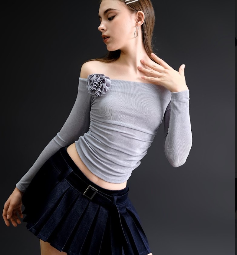 Áo Thun Kiểu Nữ Tính Rosie Top