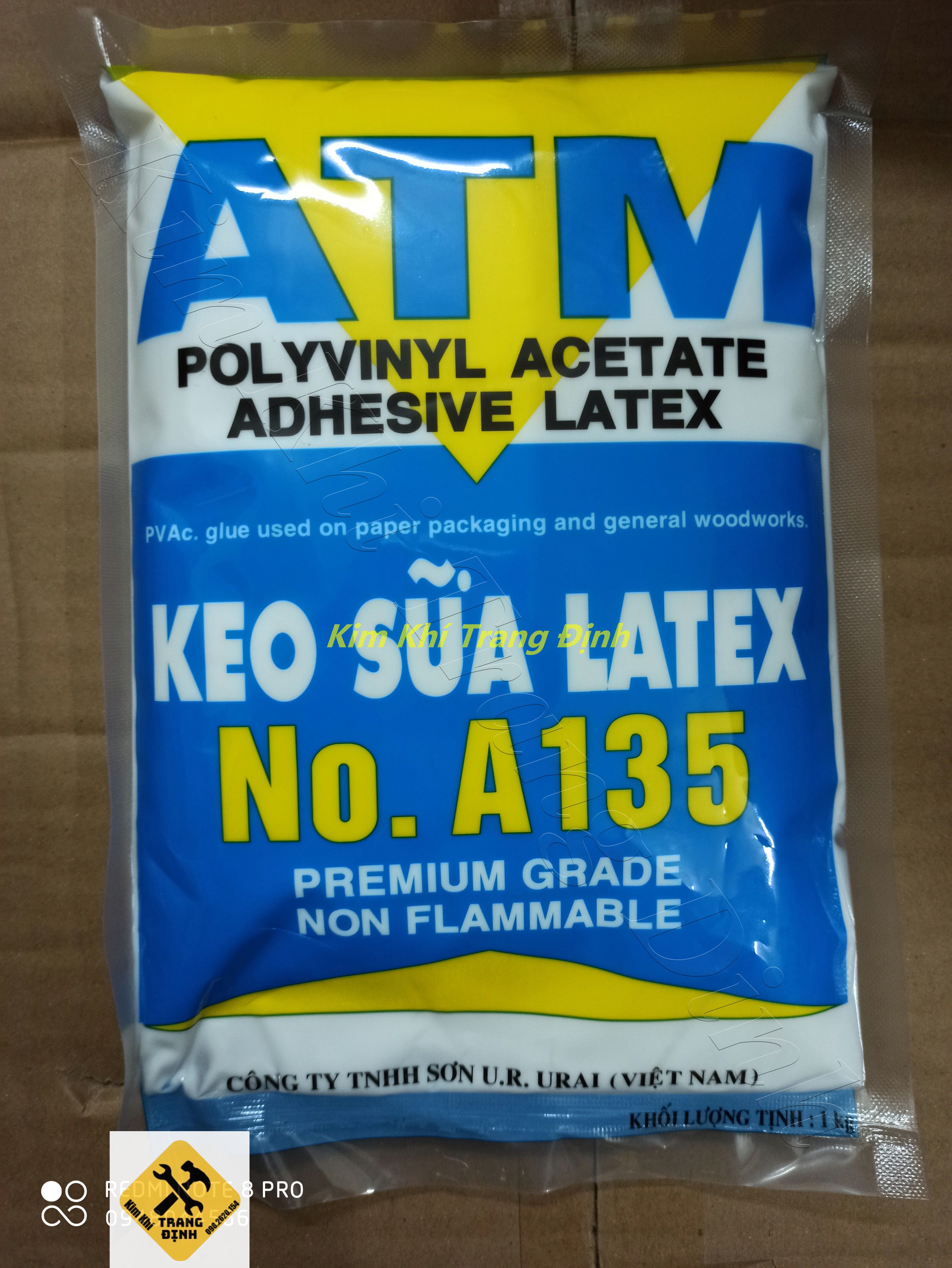 Keo sữa ATM dán giấy gỗ 1kg/bịch