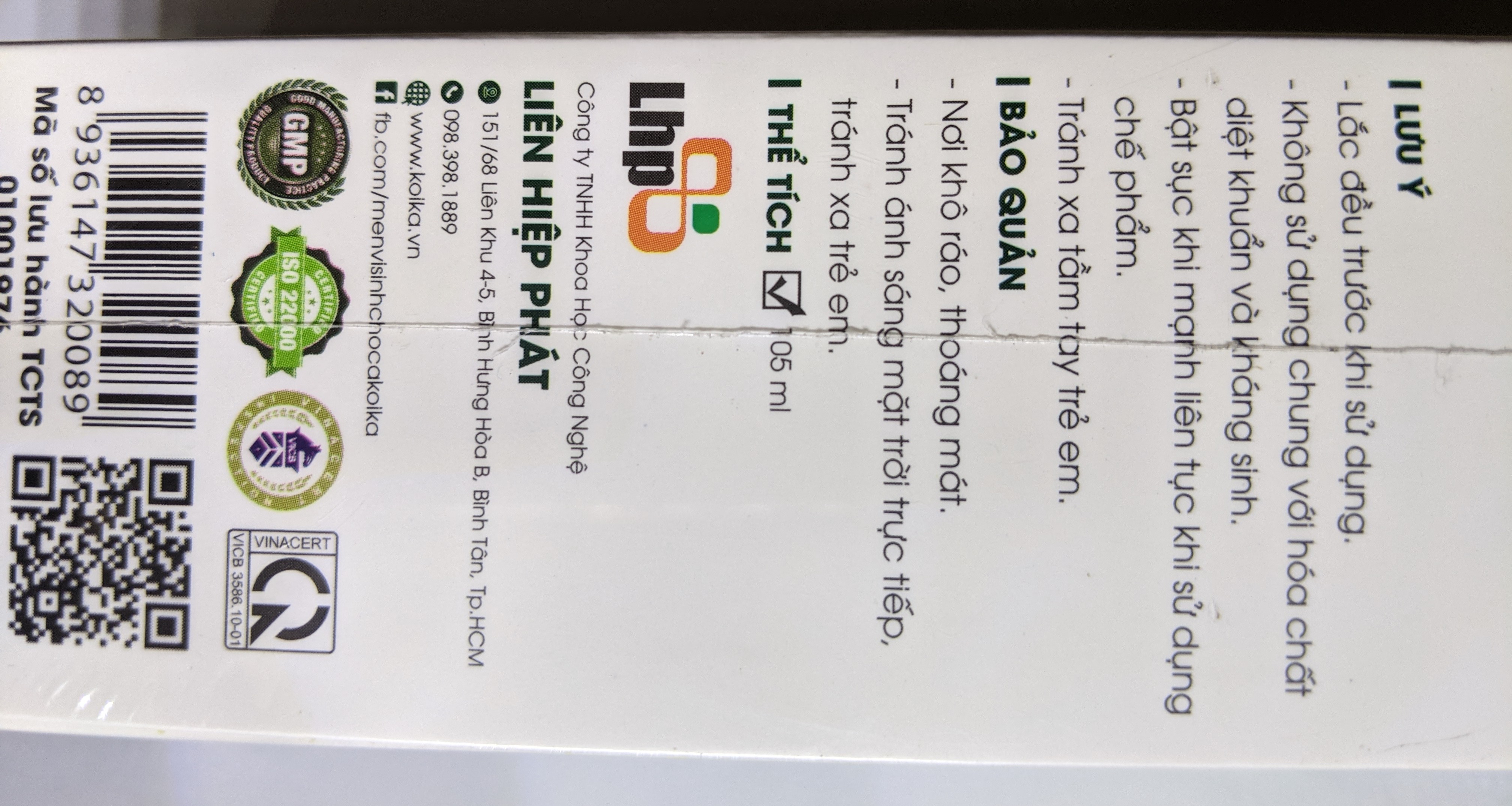 [HCM]Vi sinh tiêu hóa BAC+
