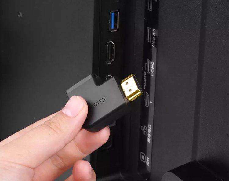Đầu nối HDMI vuông góc 90 độ Ugreen 20111 (bẻ trái)