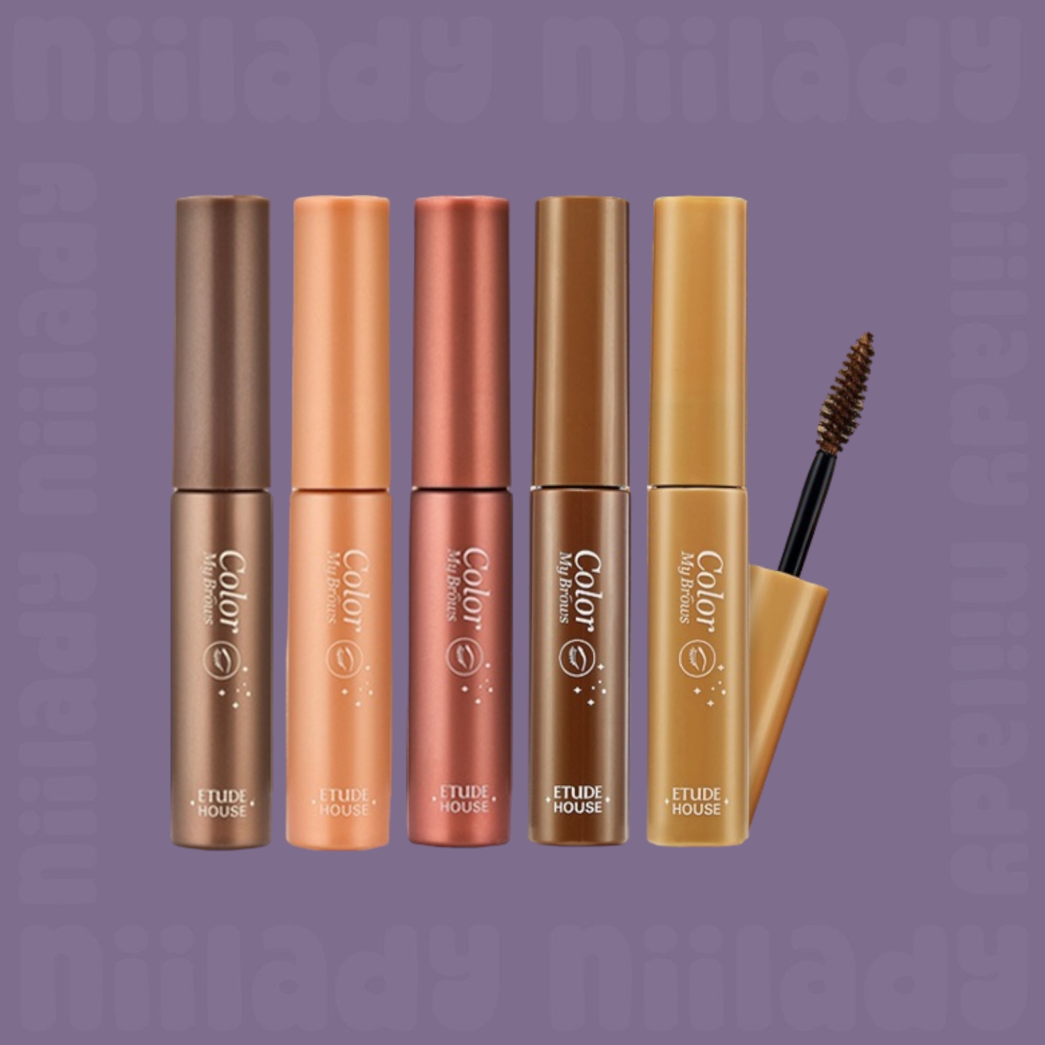 (HSD 18/12/2026) Mascara mày, Chuốt mày Etude Color My Brows 4.5g