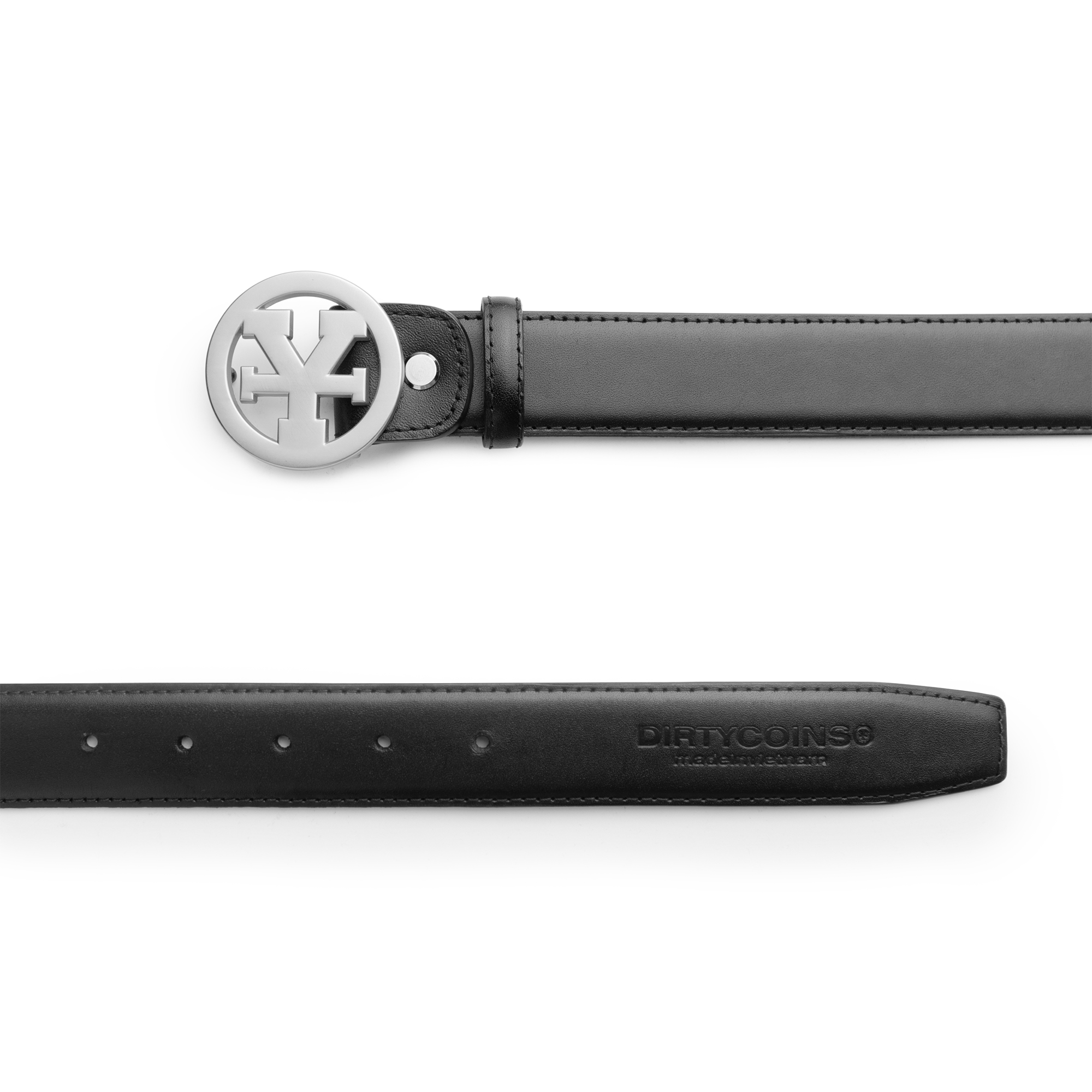 Thắt Lưng DirtyCoins Y Logo Leather Belt