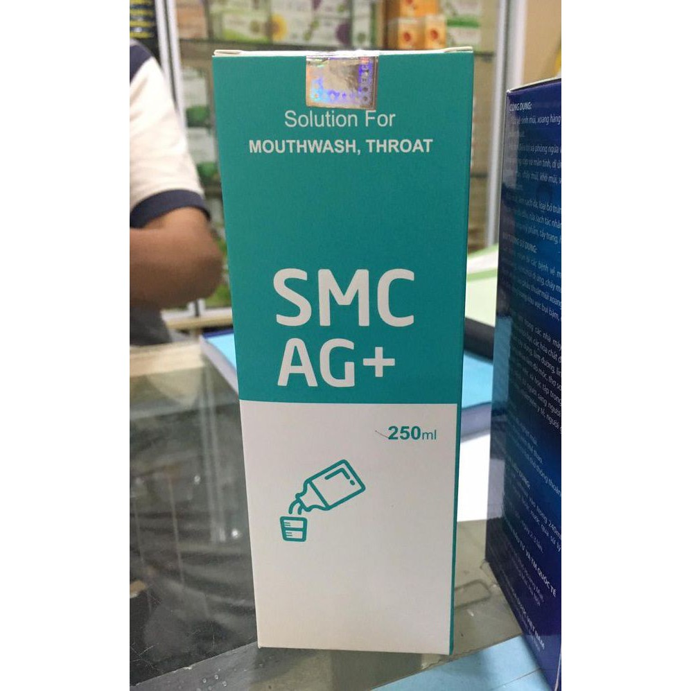 Nước súc miệng SMC AG+