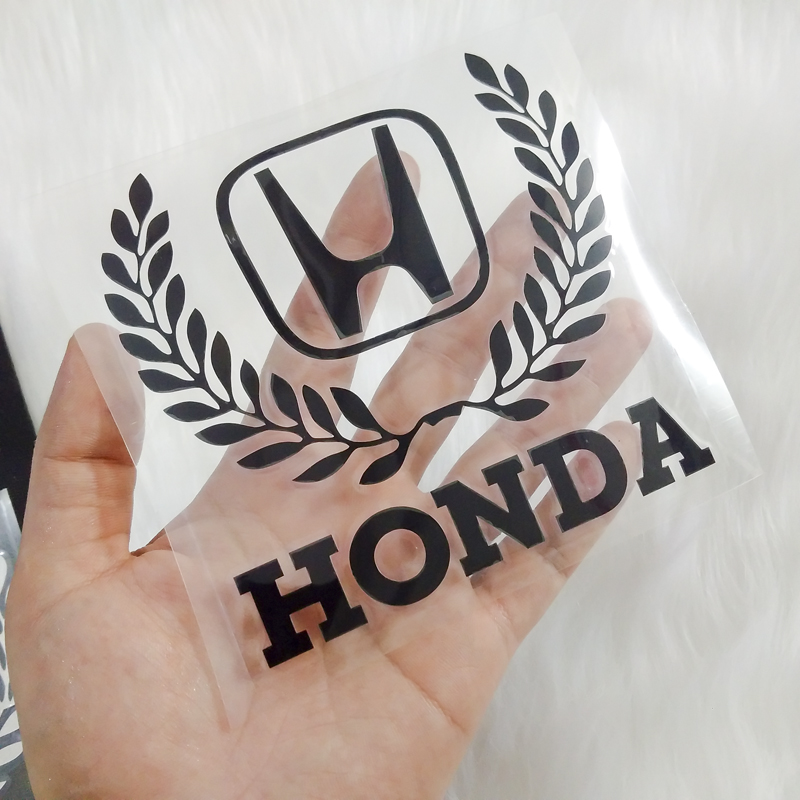 Tem decal Bông lúa Honda Loại lớn dán xe ( giá 1 tem )