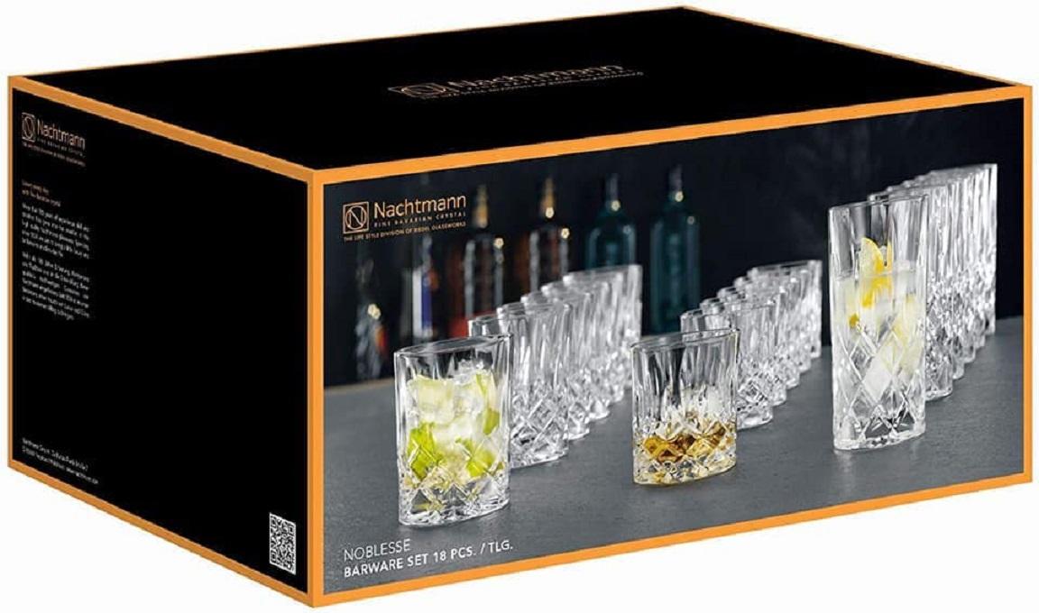 [Trả góp 0%] Bộ 18 cốc pha lê Nachtmann Noblesse