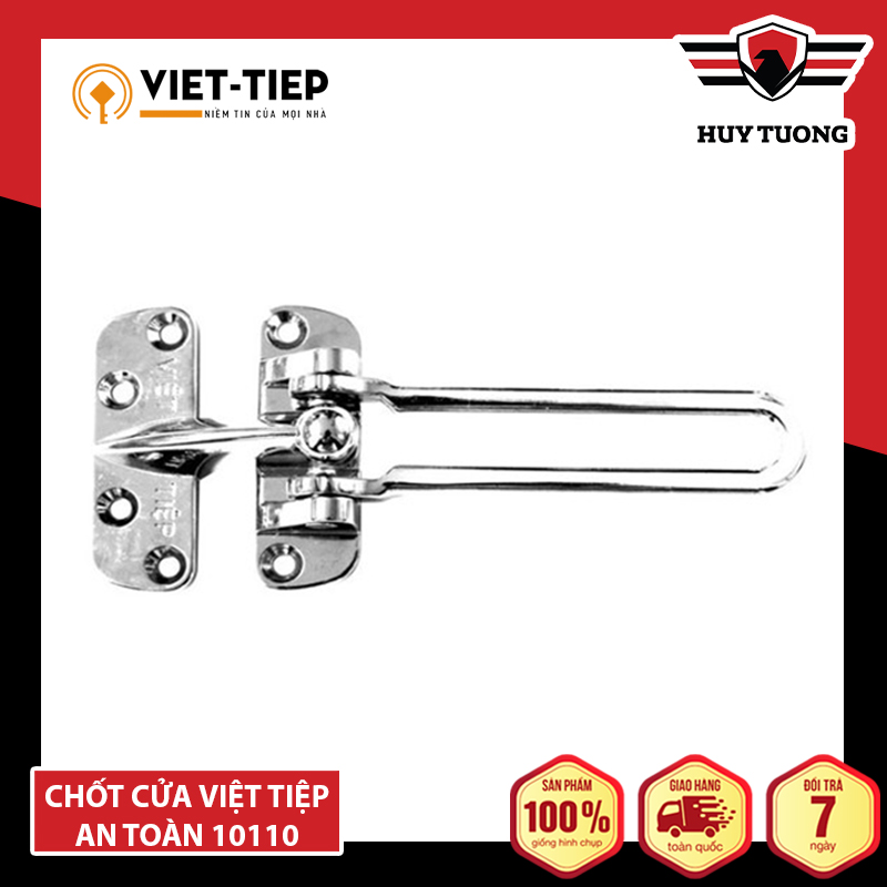 Chốt cửa an toàn hợp kim không gỉ cao cấp Việt Tiệp - Huy Tưởng