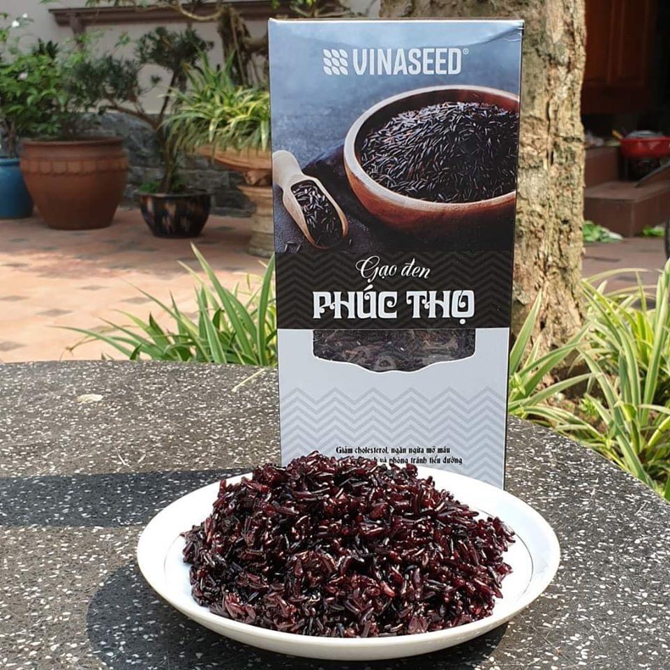 (Chính hãng) Gạo Lứt Đen Phúc Thọ - Vinaseed (1kg)