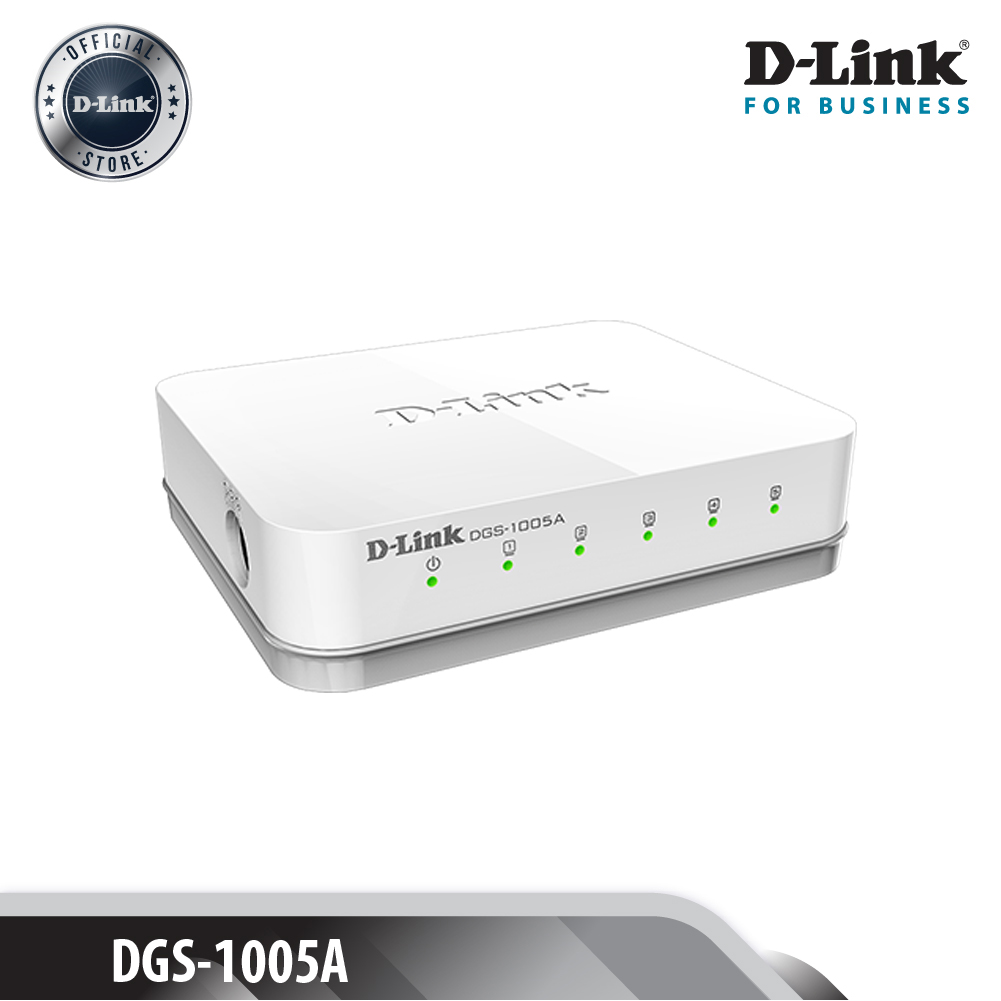 D-LINK DGS-1005A  Bộ chia cổng mạng 5 cổng 10/100/1000