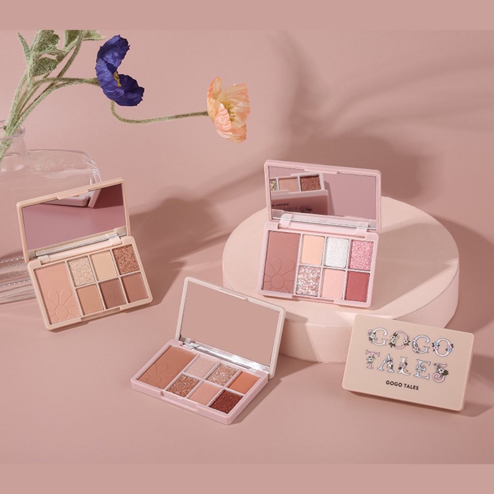 [GOGOTALES] Bảng mắt 7 ô Gogotales Flowers Blooming (GT276)