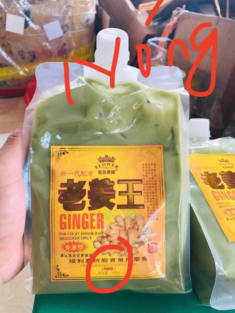 Dầu dưỡng sinh Gừng chăm sóc cơ thể