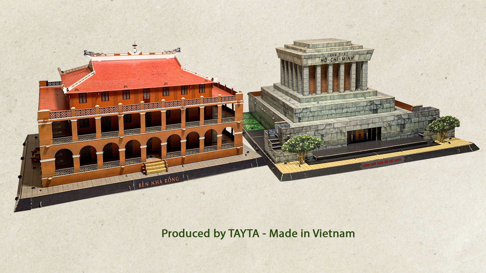 Đồ chơi lắp ghép Mô hình giấy 3D Lăng Bác - TAYTA