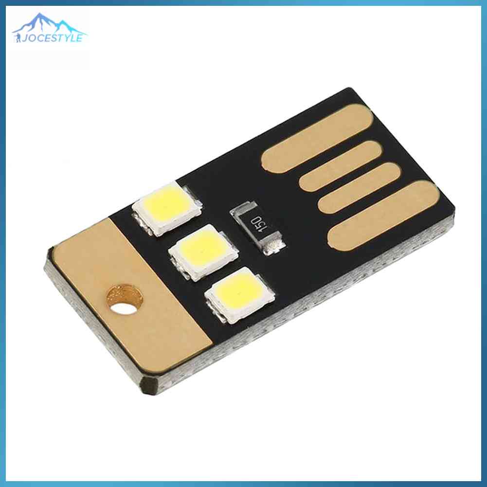 Portable Mini Ultra-thin Mobile USB LED Ambient Lamp Outdoor Camping Light Night Light