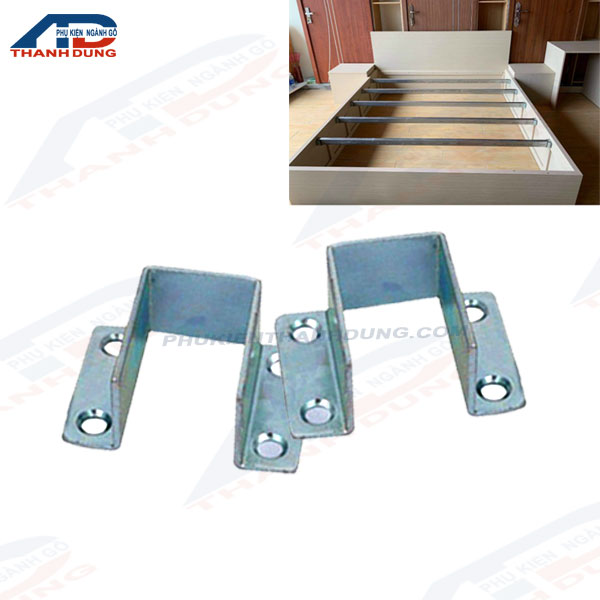 [2 cái]Pát U đỡ thang giường. Bậu đỡ thanh giương