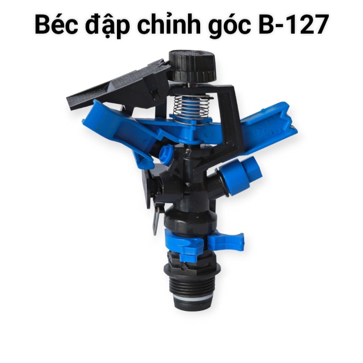 Béc đập chỉnh góc b-127 ren ngoài 27, béc b-127, béc b-127 a