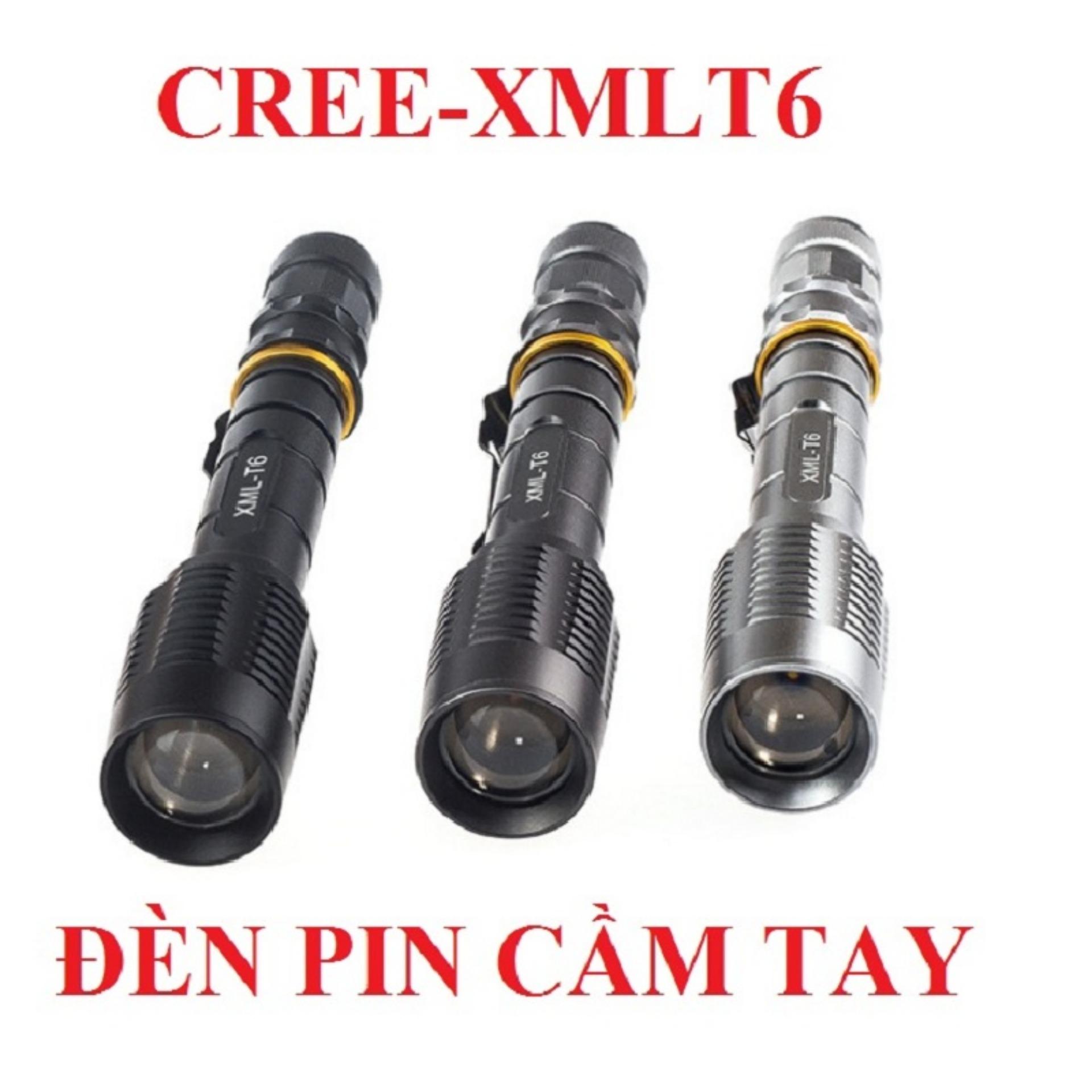 ĐÈN PIN SẠC SIÊU SÁNG XML T6 CHỐNG NƯỚC - XML T6