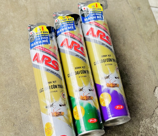 XỊT MUỖI ARS KHÔNG MÙI 600ML (VIỆT NAM)