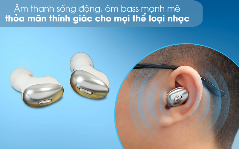 Tai nghe Bluetooth True Wireless Mozard Q8