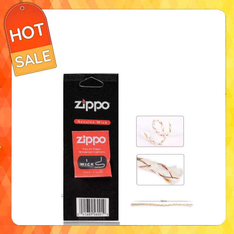 Bộ tim, bấc zippo chính hãng, chuyên dụng cho Hộp Quẹt Bật Lửa xăng đá