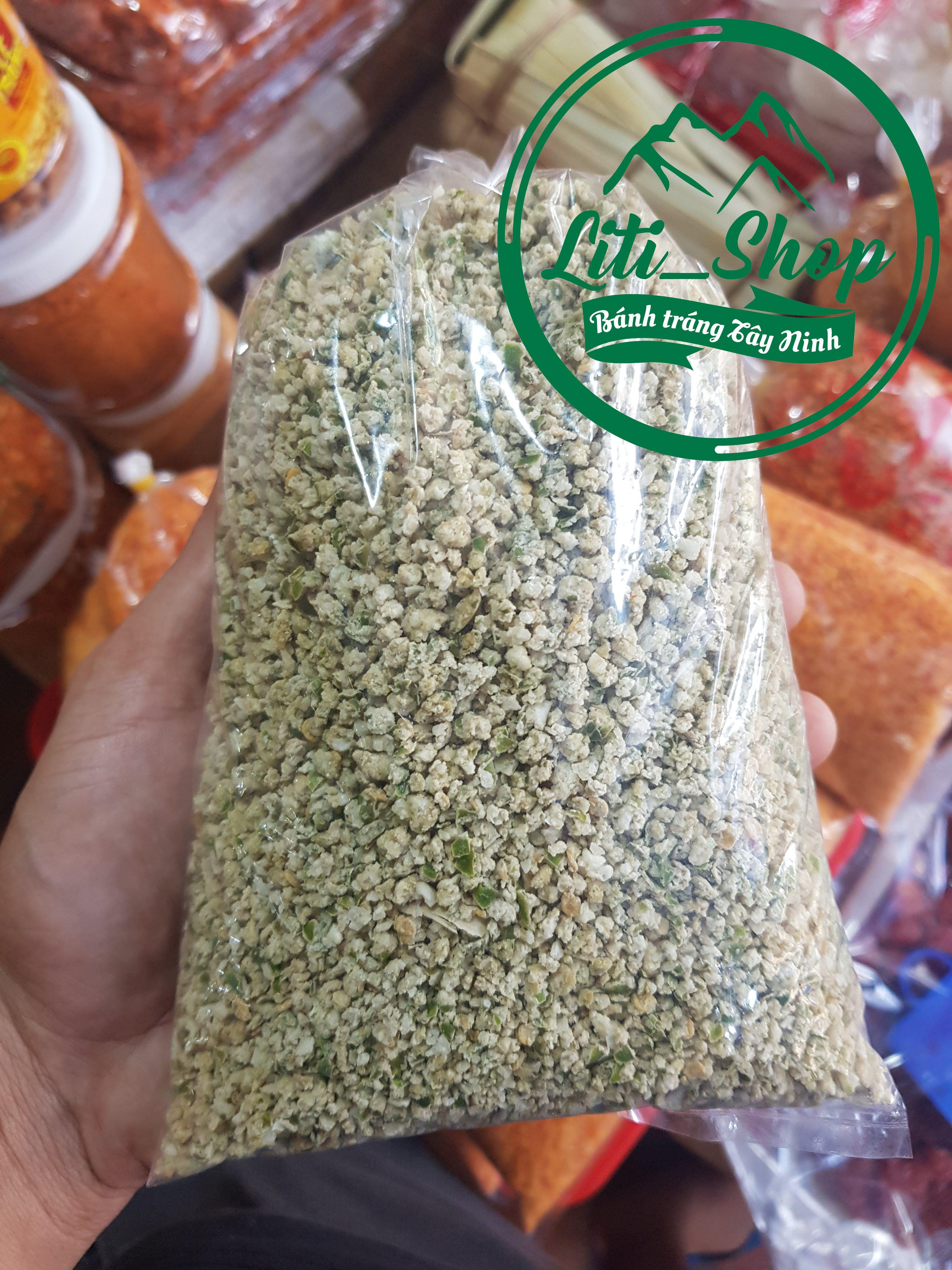 [500Gr] Muối Ớt Xanh (Chay)