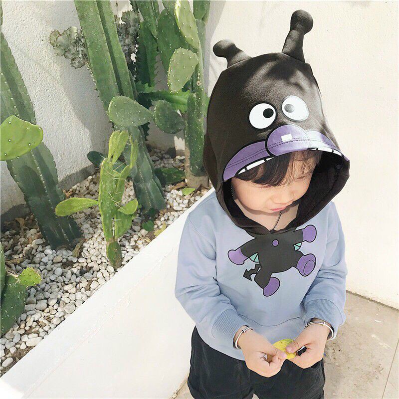 Áo Nỉ Mũ Tai Cho Bé