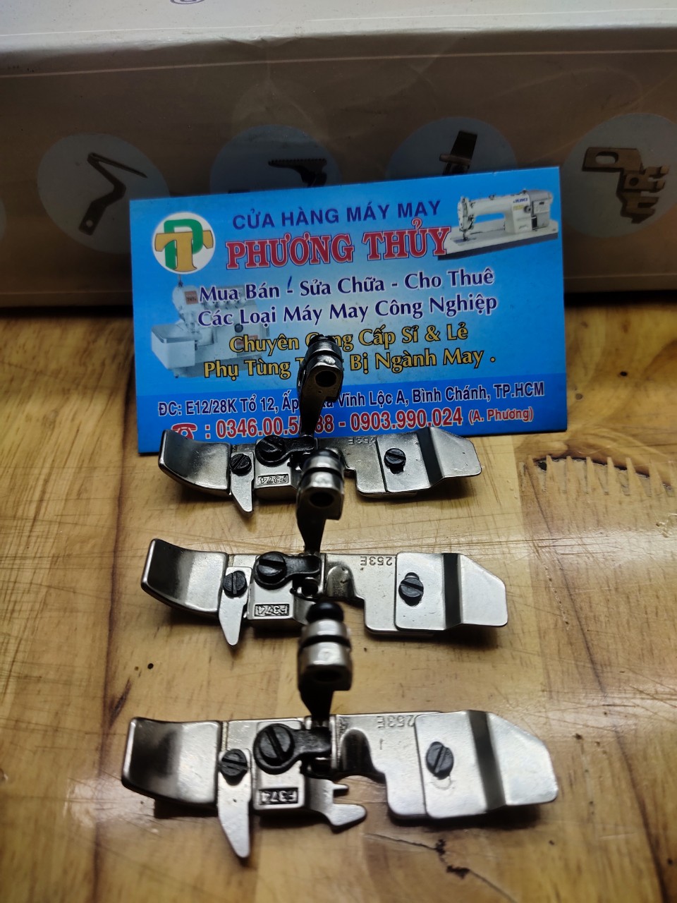 chân vịt vắt sổ sắt