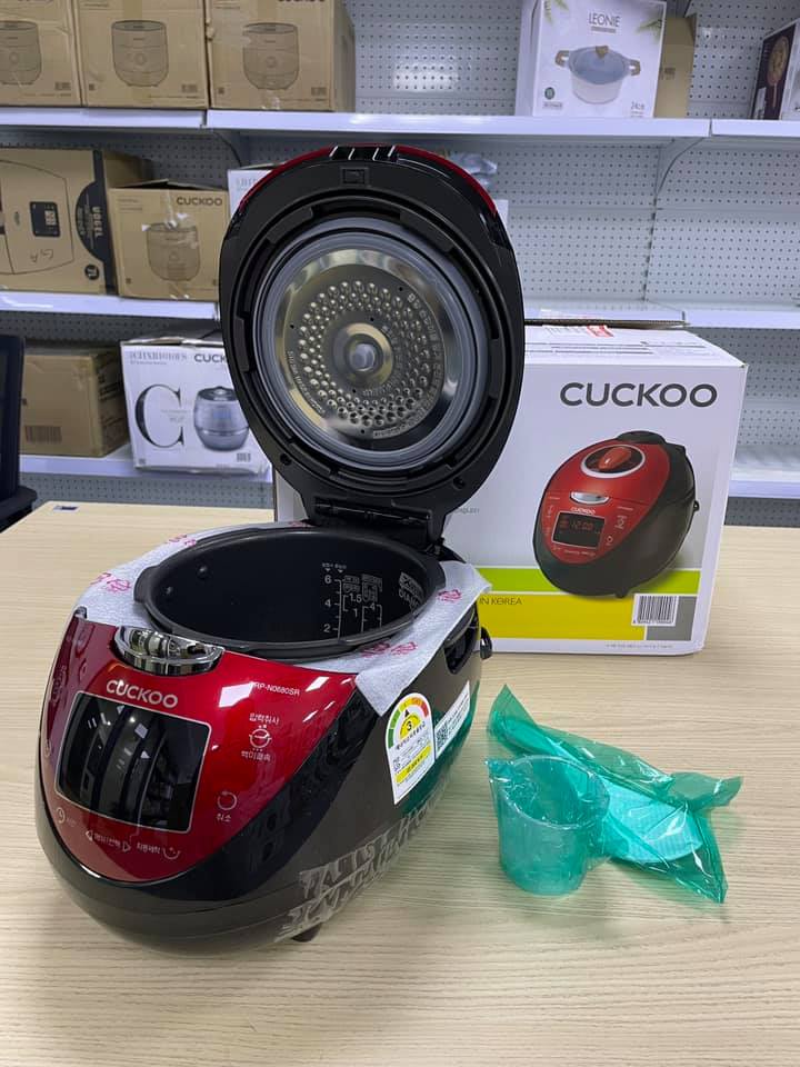 [Nhập RS0822 giảm 30k cho đơn 99k]Nồi cơm điện CUCKOO CRP-N0680SR 1.08 Lít HÀN QUỐC