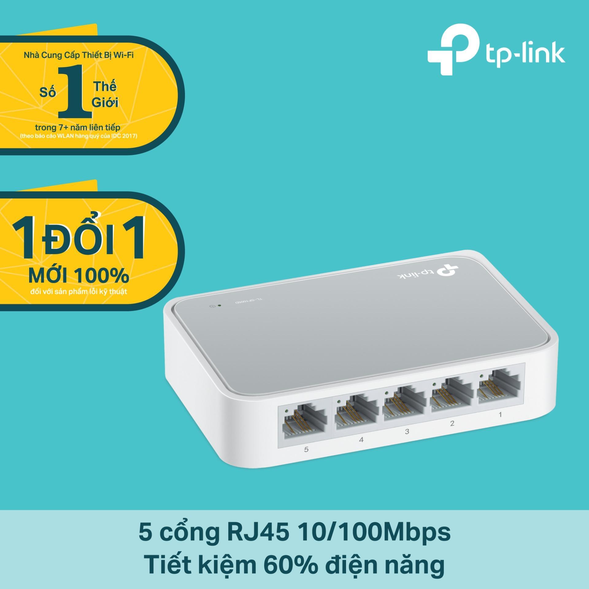 [HCM]Switch TP-Link TL-SF1005D 5 Port (Trắng)