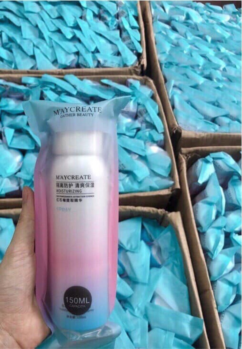 Xịt chống nắng phun sương cao cấp M'aycreate SPF35 (150ml)