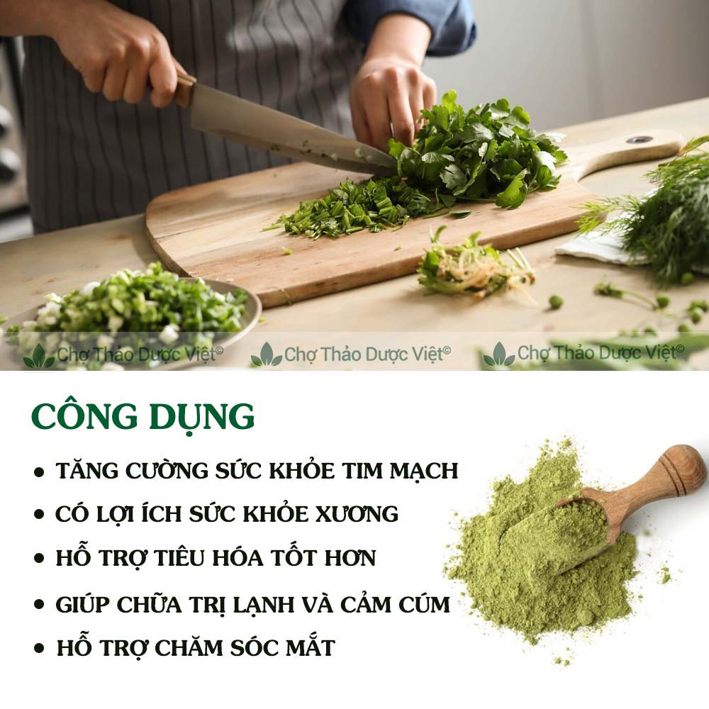 Bột mùi 100g ( Bột ngò rí, gia vị tẩm ướp)- Chợ Thảo Dược Việt