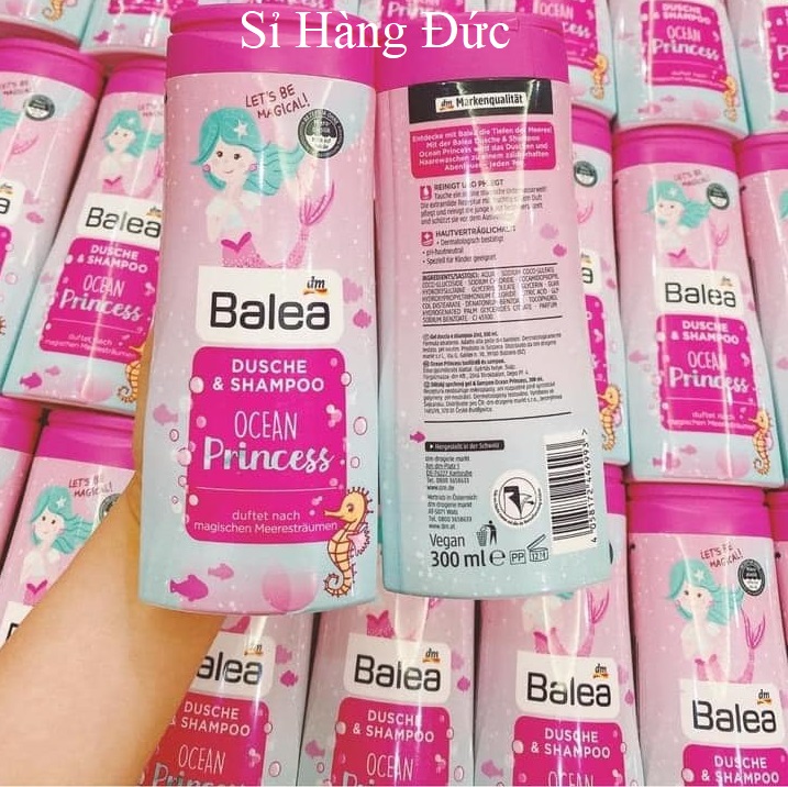 [Hàng Đức chính hãng.HN] Balea Sữa tắm, dầu gội cho trẻ em –{hangducairberlin}