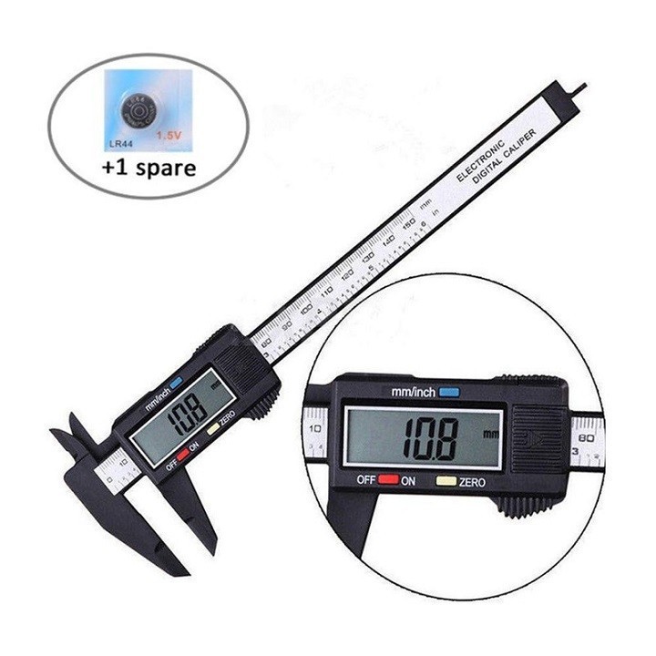 Thước đo điện tử kỹ thuật số 15cm