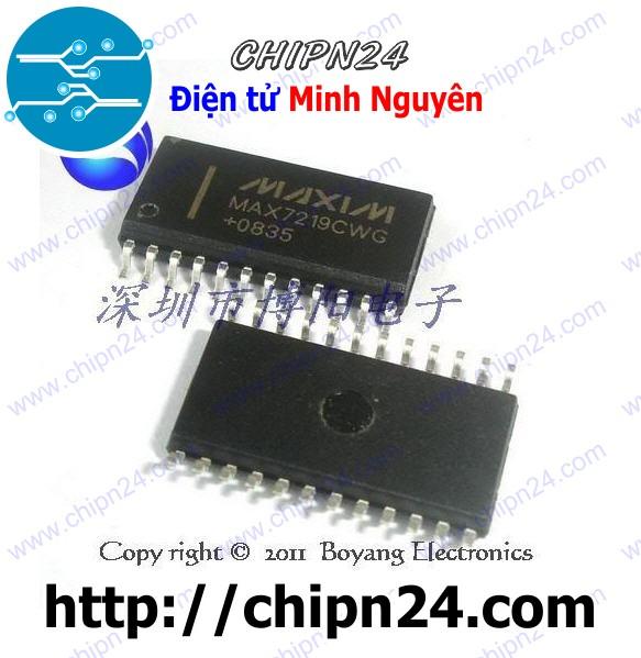 Ic dán max7219 sop-24
