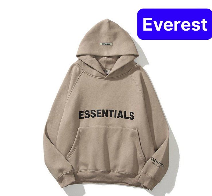 ÁO KHOÁC CHỐNG NẮNG LẠNH HOODIE NAM NỮ ESSENTIALS VẢI DÀY PHOM FORM RỘNG HOT TREND 2022- EVEREST FASHION