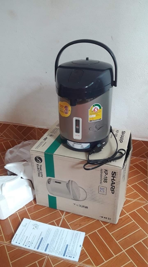 Bình thủy điện Sharp KP19S (KP-19S) - 1.8 lít, 610W