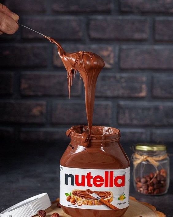 Nutella Cocoa Chestnut Jam 750g - Origin: Germany (Glass Jar) Expiry Date: 12.2026