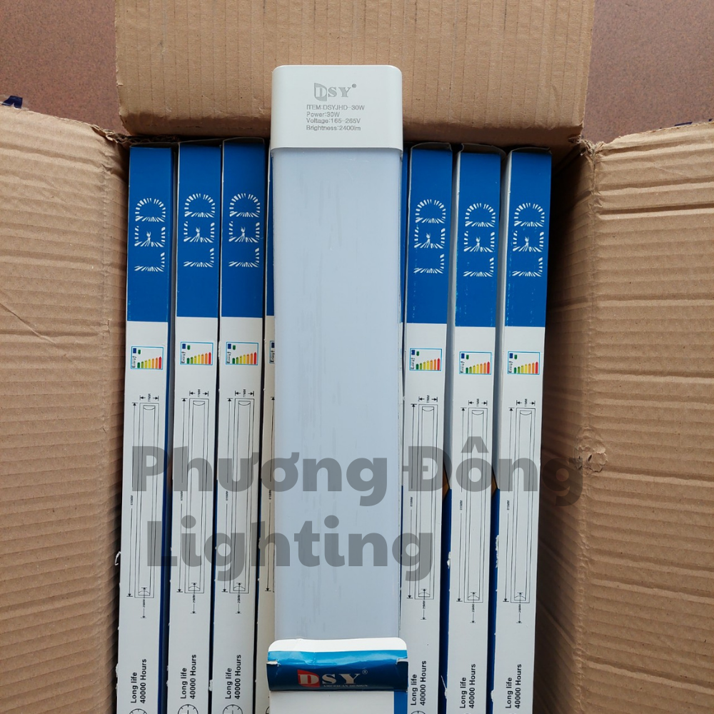 Đèn LED bán nguyệt siêu sáng 0,6m (30W)- 1,2m (60W) - Đủ Wat