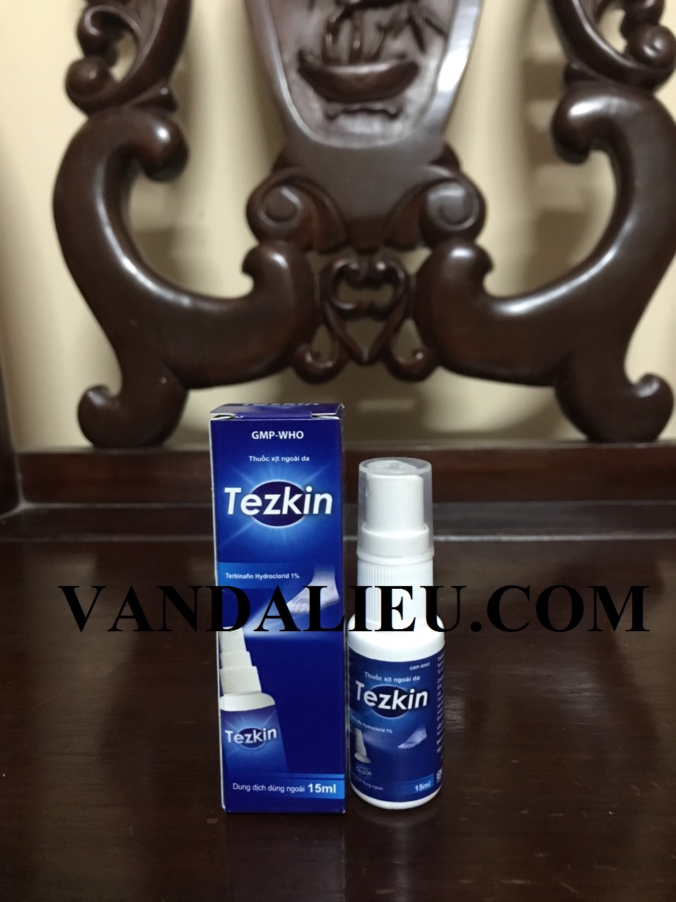 TOPICAL SPRAY TEZKIN 15ML xịt nấm