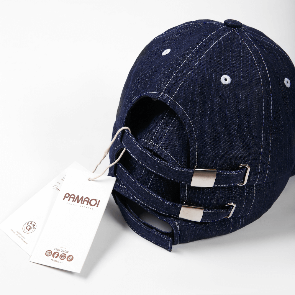 Nón Lưỡi Trai Denim Gia Đình Papa - Mama - Mini
