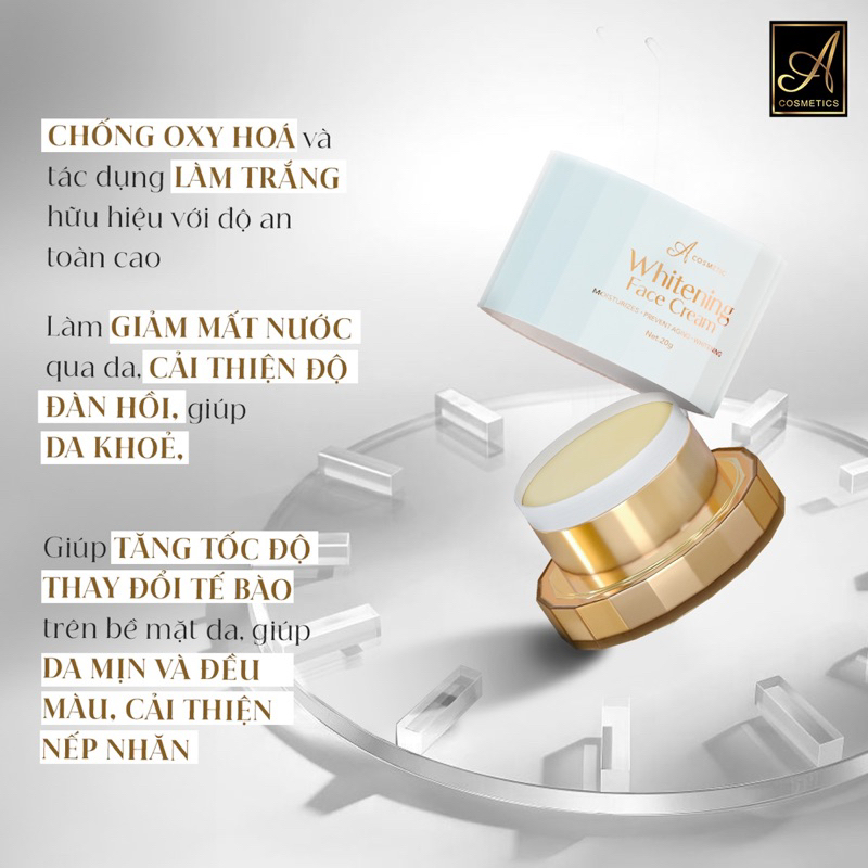 [HCM]KEM FACE PHÁP MẪU MỚI NHẤT ACOSMETICS 20g
