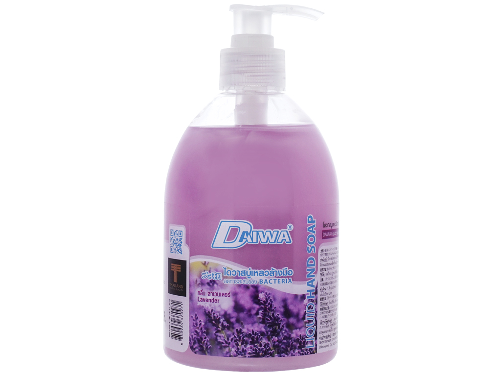[HCM]Nước rửa tay Daiwa Thái Lan 500ml (Hương Lavender)