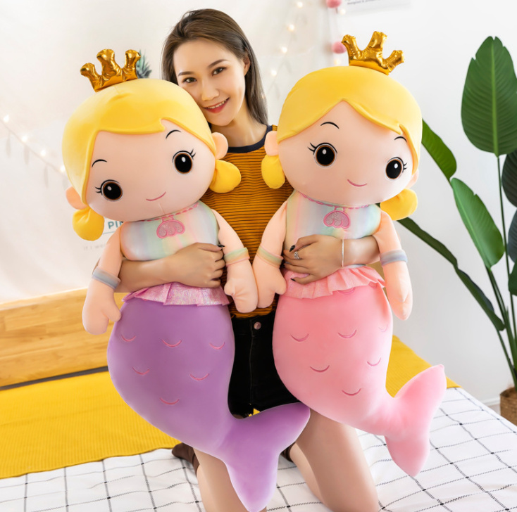 [HCM]Gối Ôm Nàng Tiên Cá - 75cm