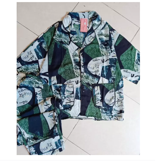 [HOT] Bộ pijama nữ cánh dơi lụa mango form to dưới 70 kg