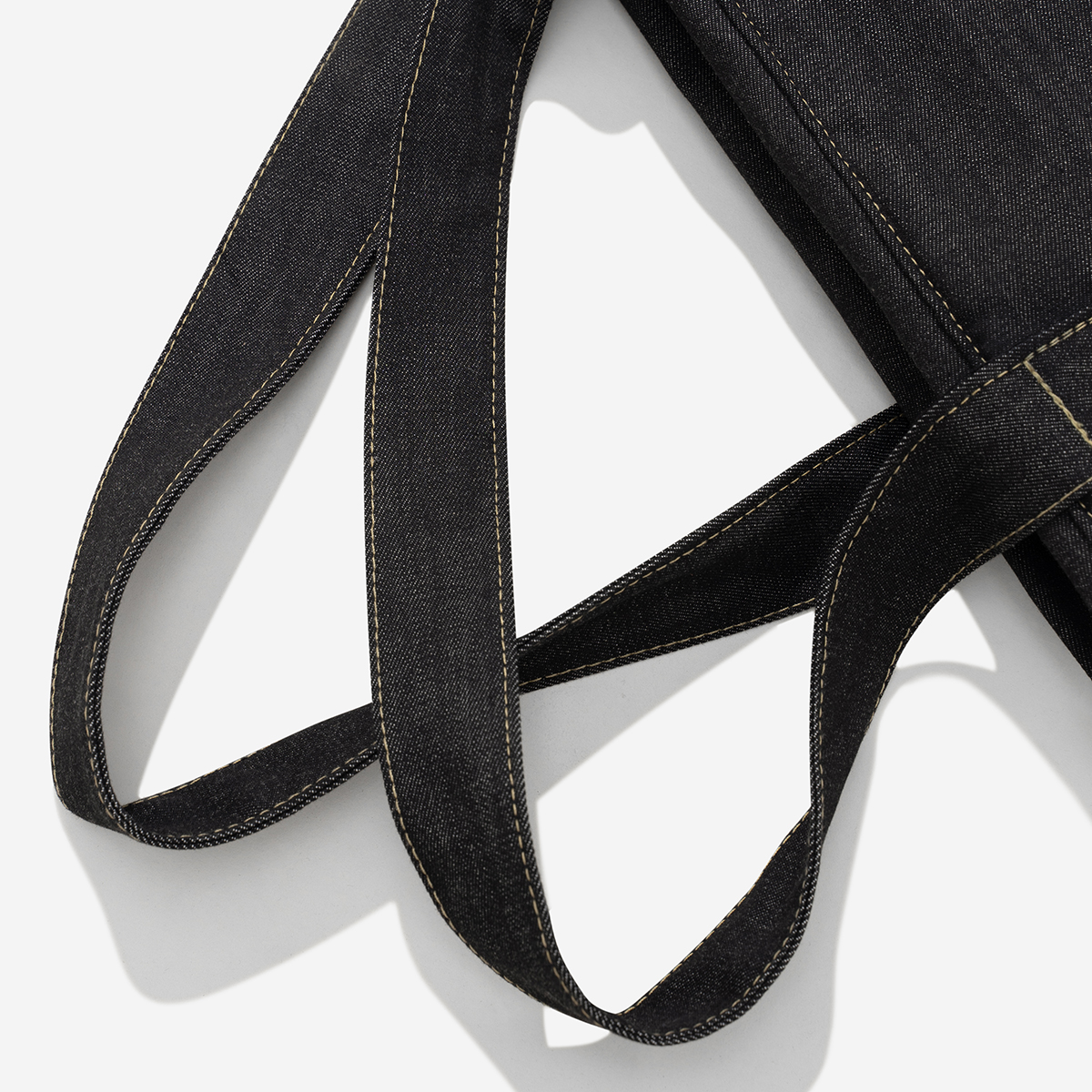 Túi tote Denim Owlbrand/ Đen