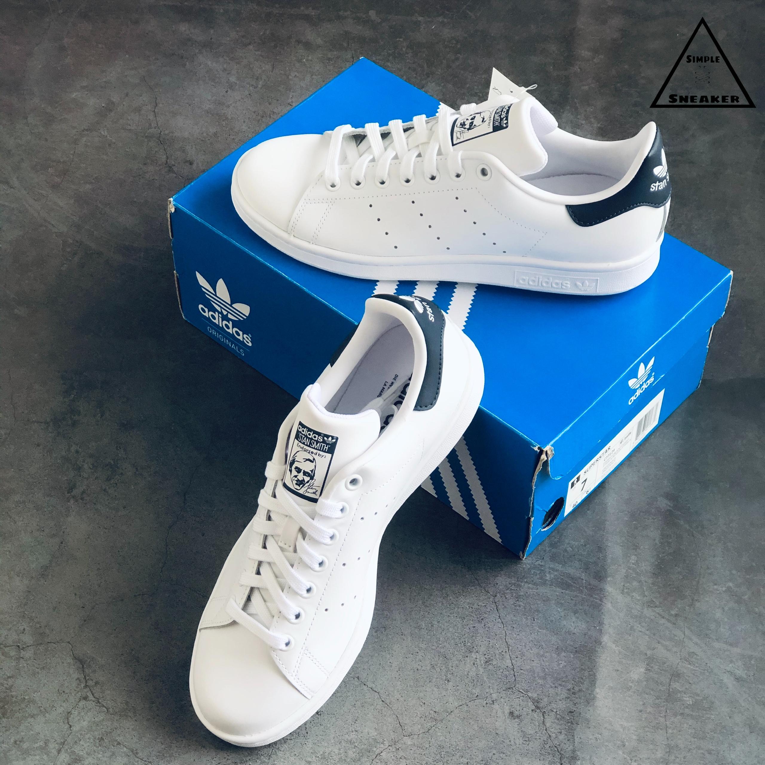 Stan smith shop gót navy